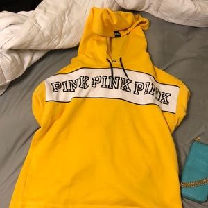 Yellow PINK Hoodie